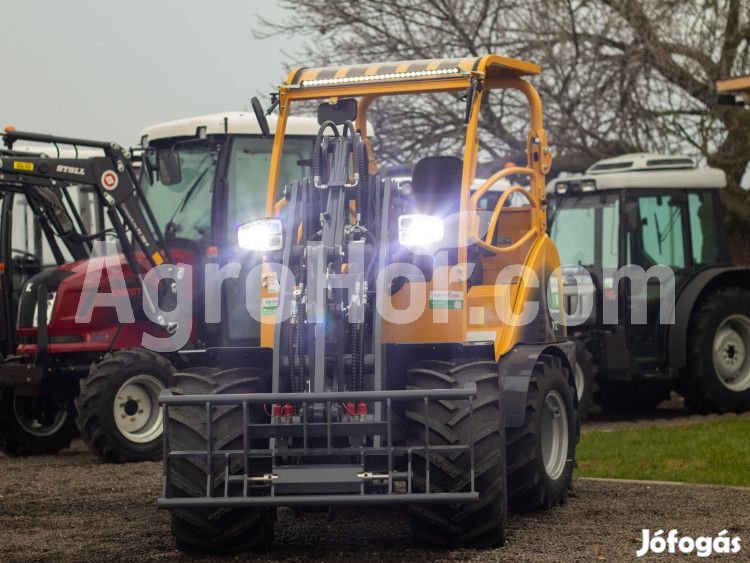 Eurotrac Mini törzscsuklós homlokrakodó (max: 1280 kg)