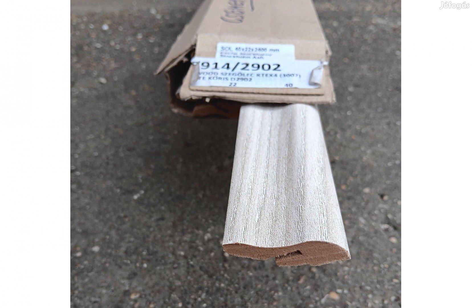 Eurowood parketta szegélyléc Ktex1, 3007 CSEMETE Kőris