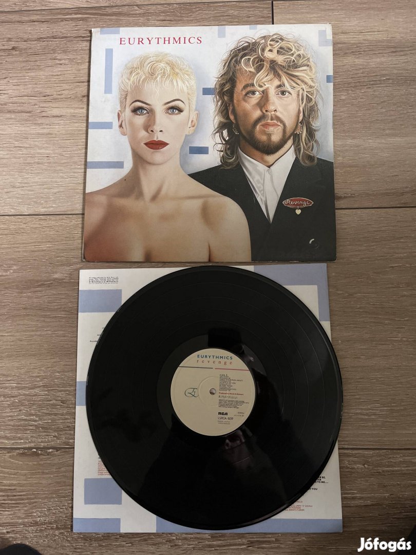 Eurythmics revenge jugo nyomás bakelit