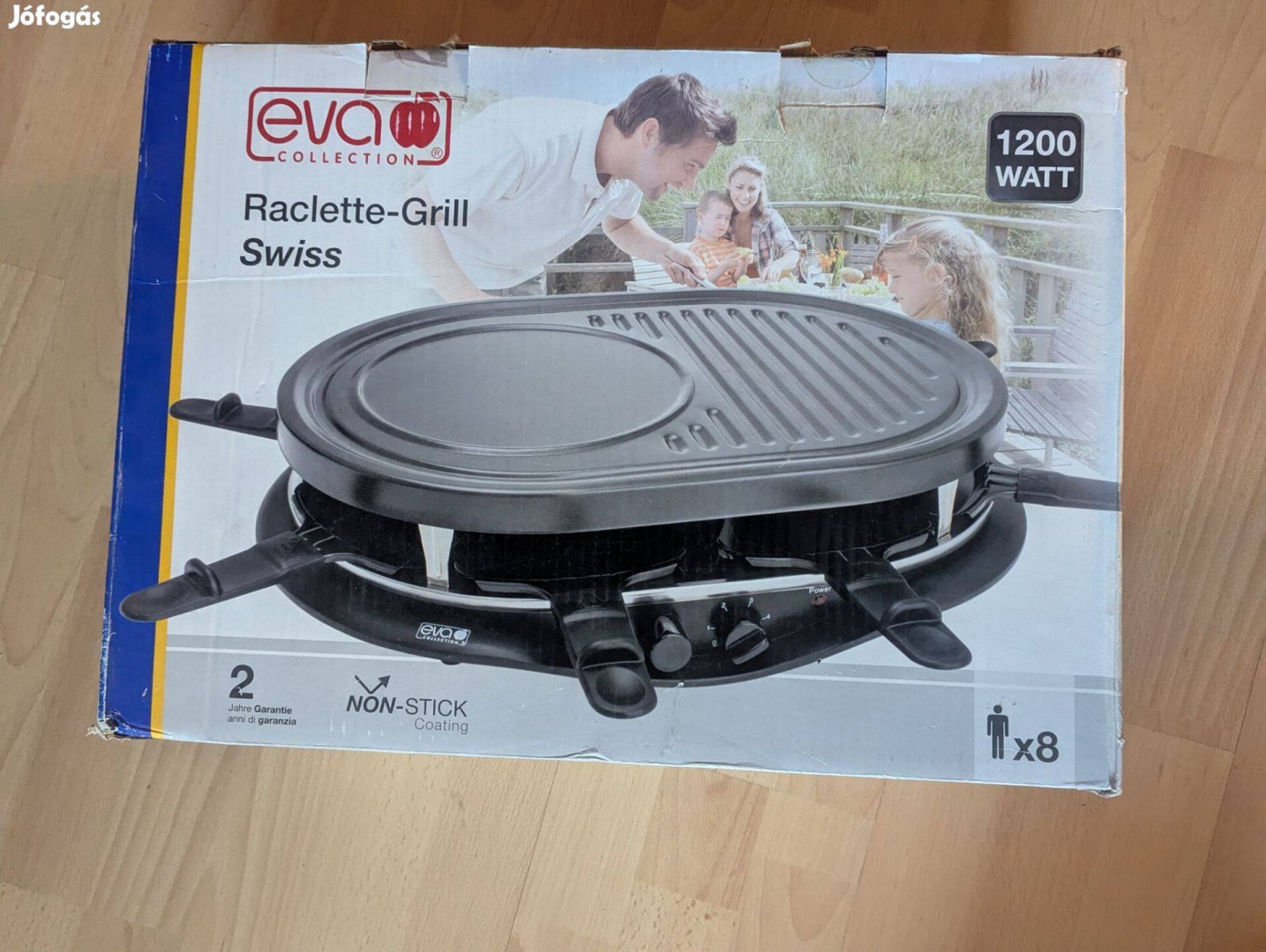 Eva 022799 raclette grill sütő