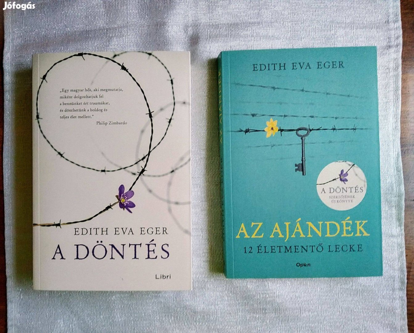 Eva Eger Az ajándék A döntés Edith Open Books, Olvasatlan