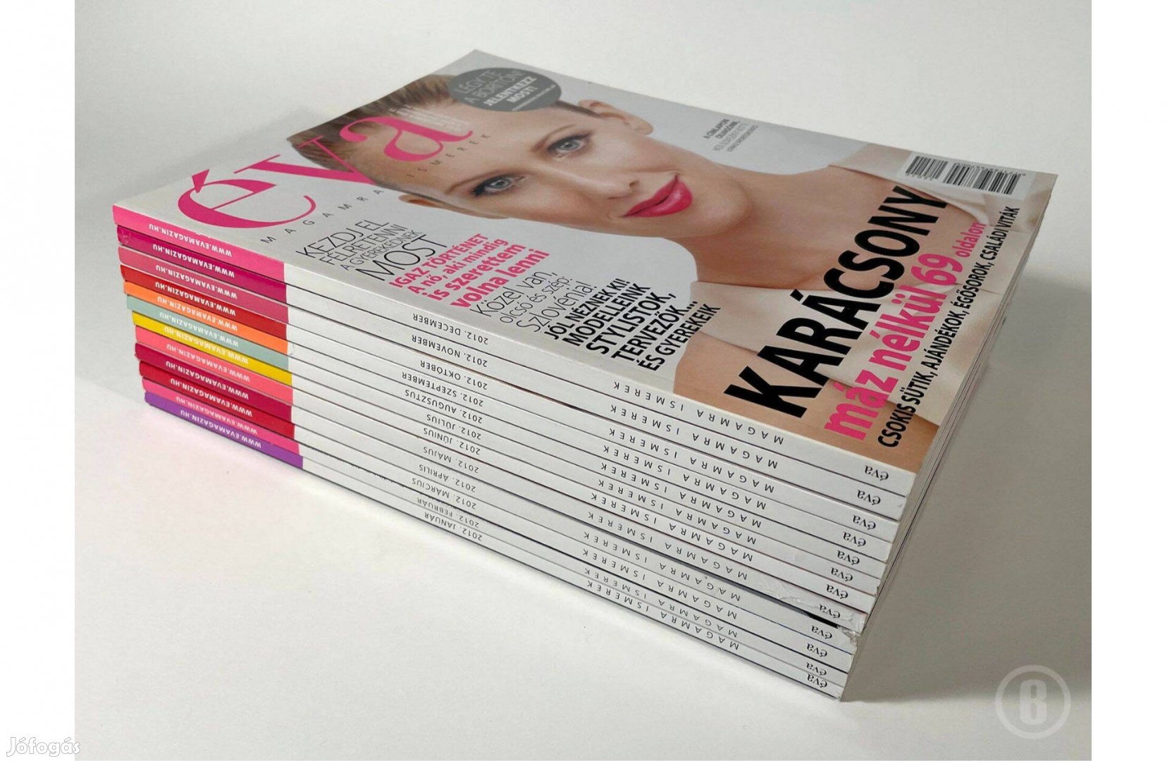 Éva magazin 2012 123 db, teljes - - - Csak személyesen!