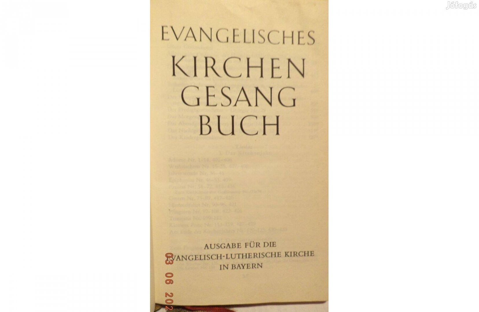Evangelisches Kirchen Gesang Buch