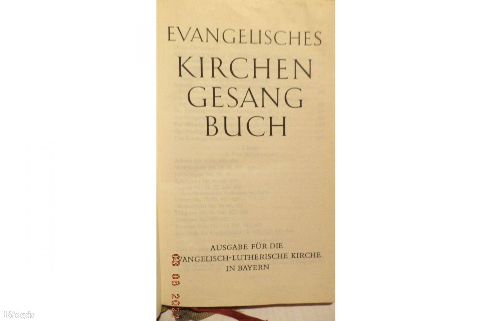 Evangelisches Kirchen gesang buch