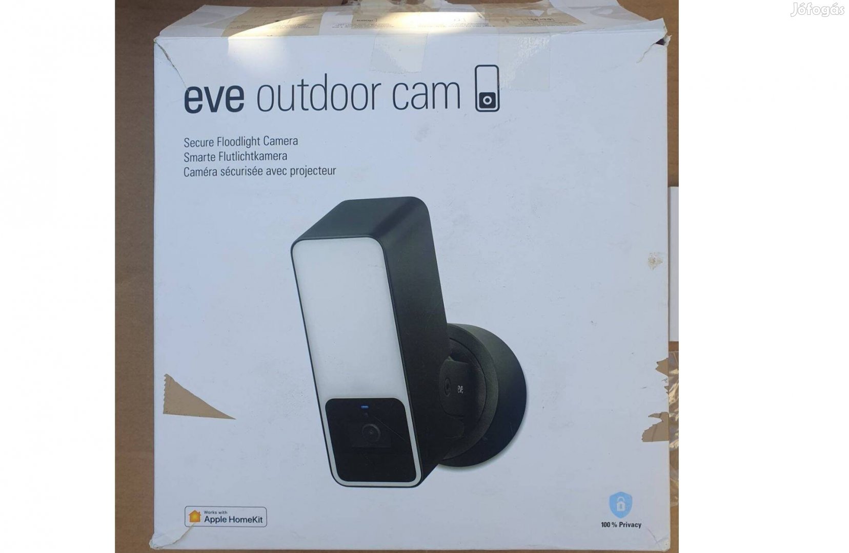 Eve Outdoor Cam intelligens kültéri kamera reflektorral (használt)