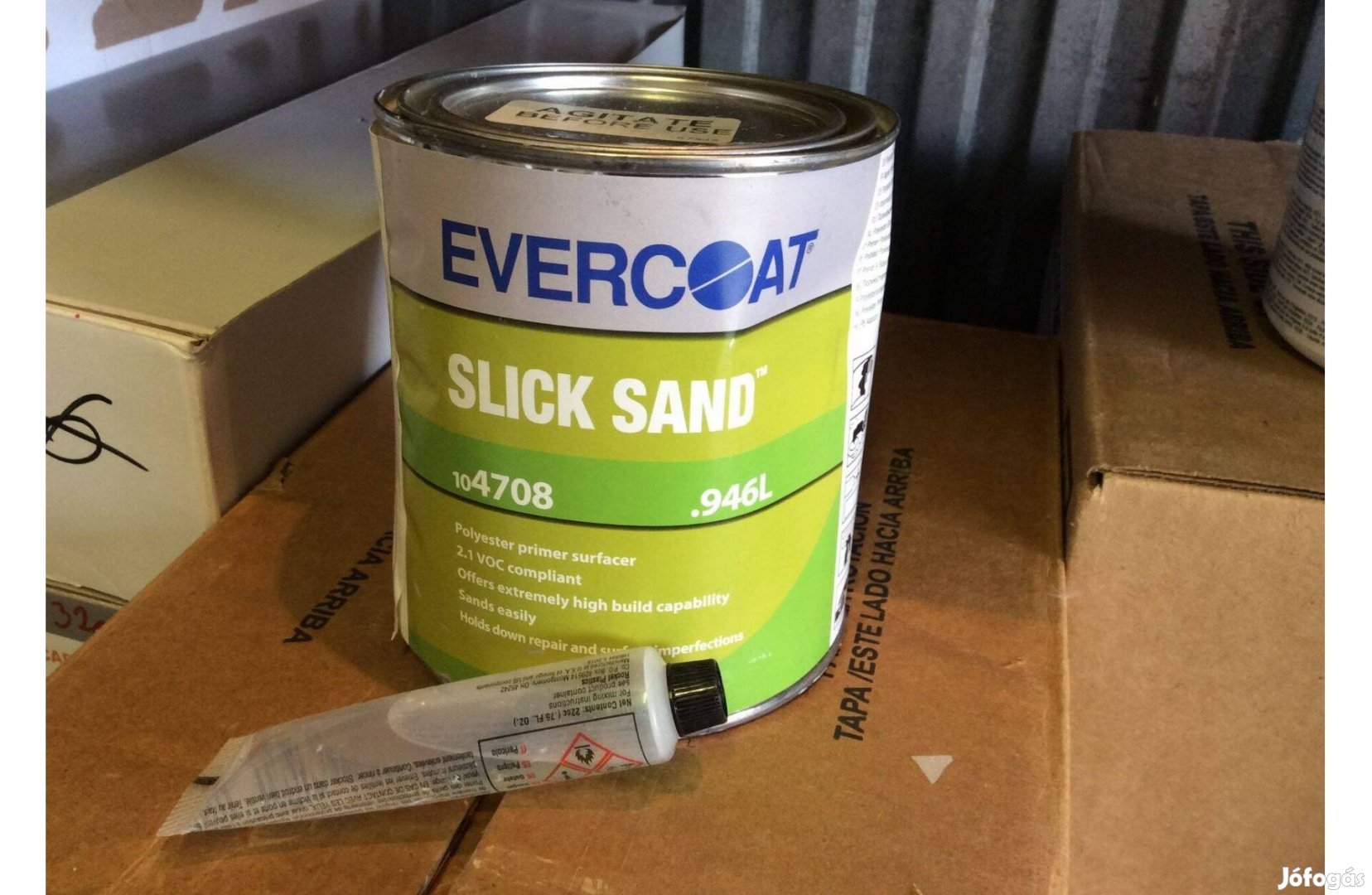 Evercoat Slick Sand Quart 946ml Polyester szórógitt autós gitt