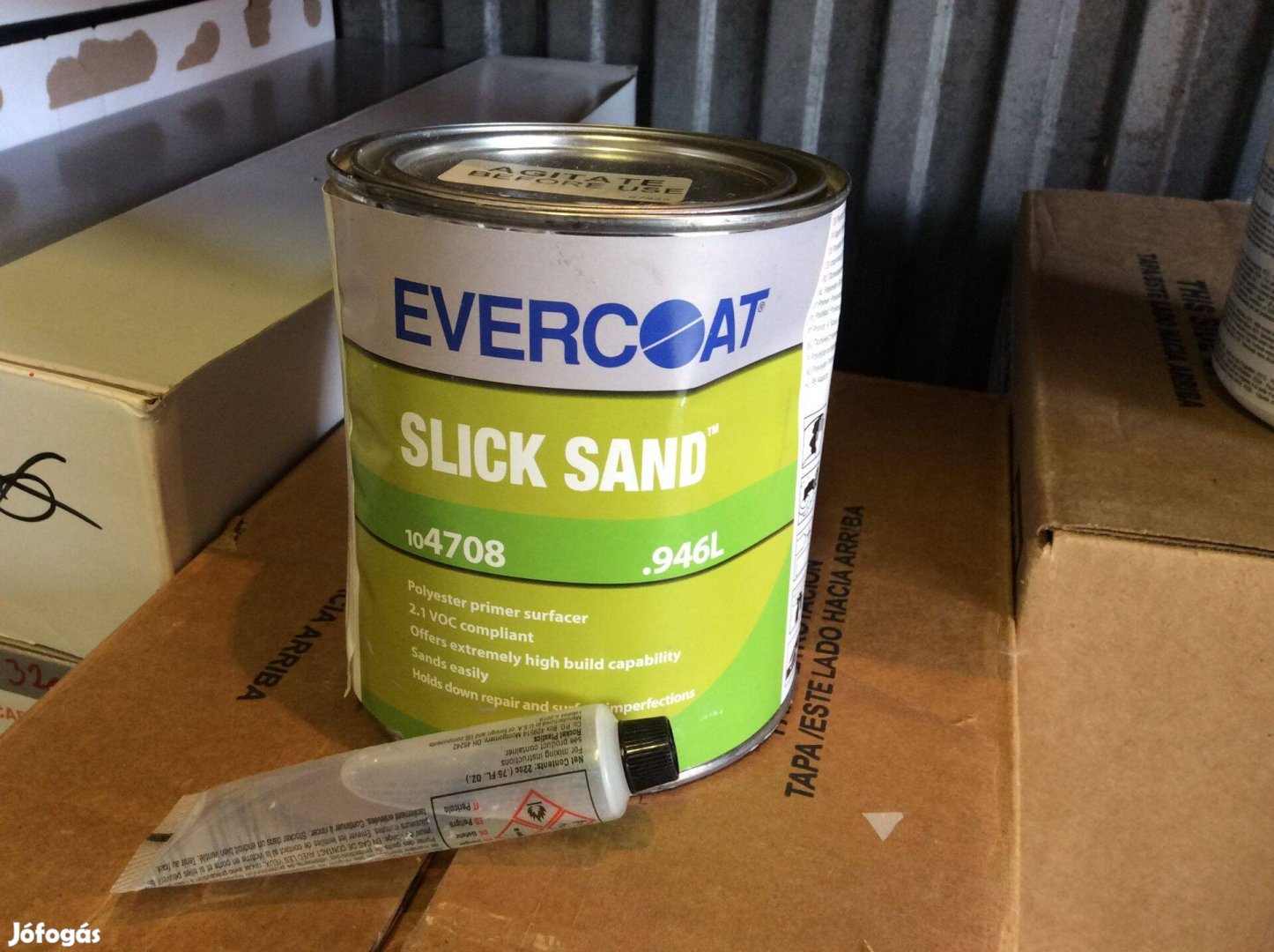 Evercoat Slick Sand Quart 946ml Polyester szórógitt autós gitt