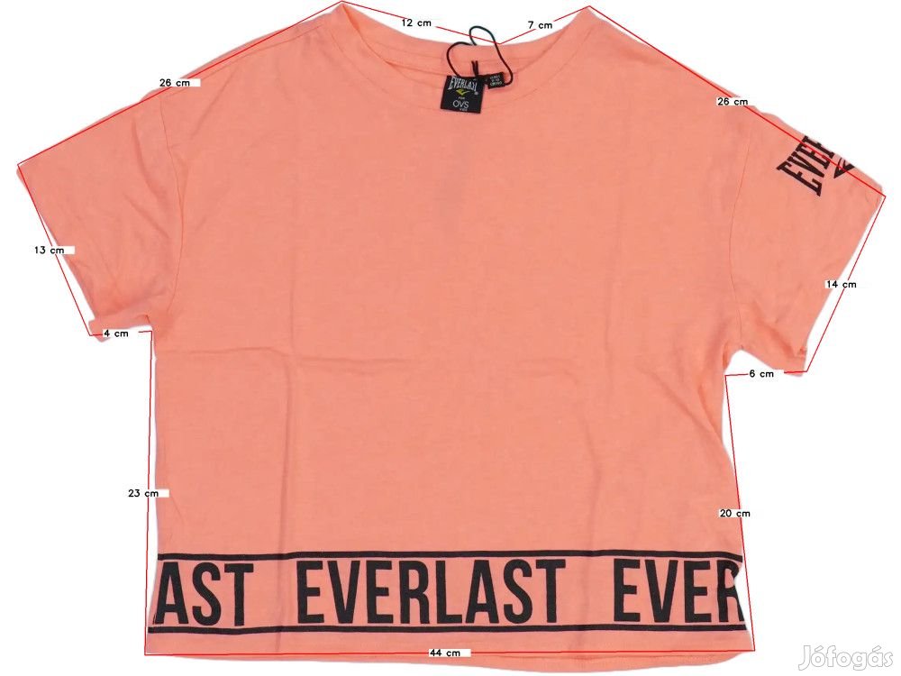Everlast Új (címkés) Lány Póló (Méret: 140)