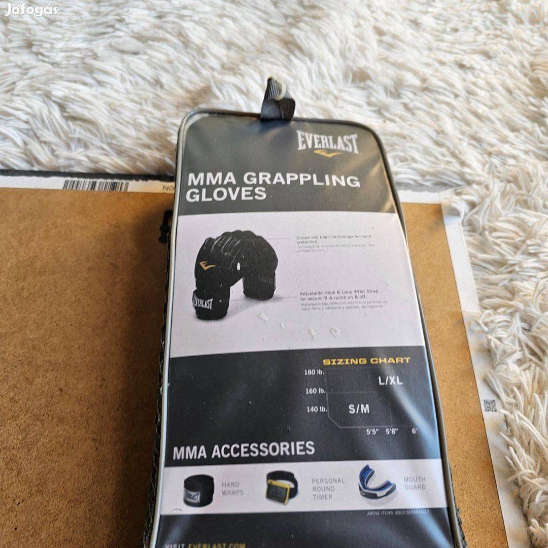 Everlast mma kesztyü új L/XL-es méret
