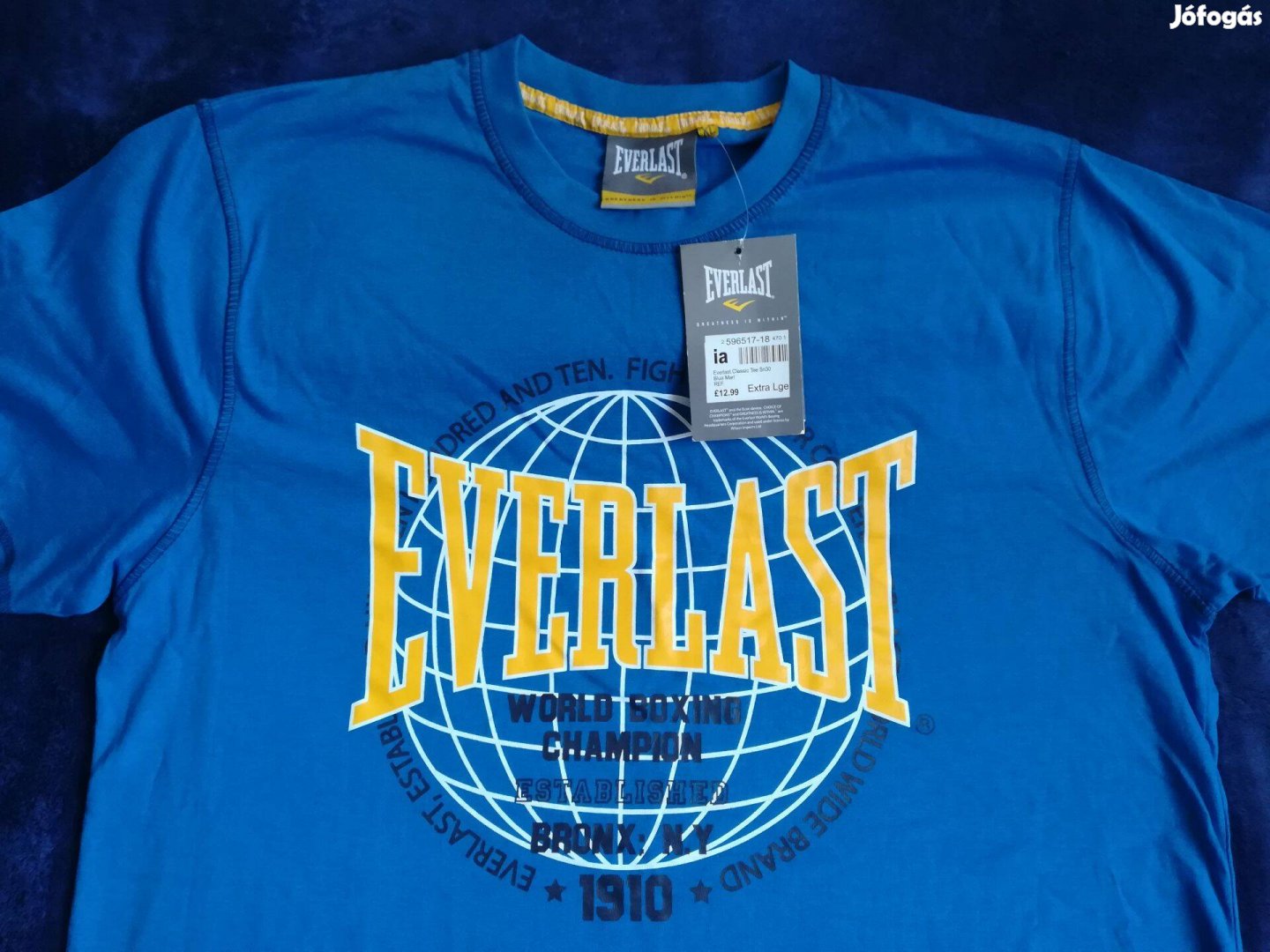 Everlast új eredeti póló eladó Hossz: 75 cm (válltól mérve) szélesség: