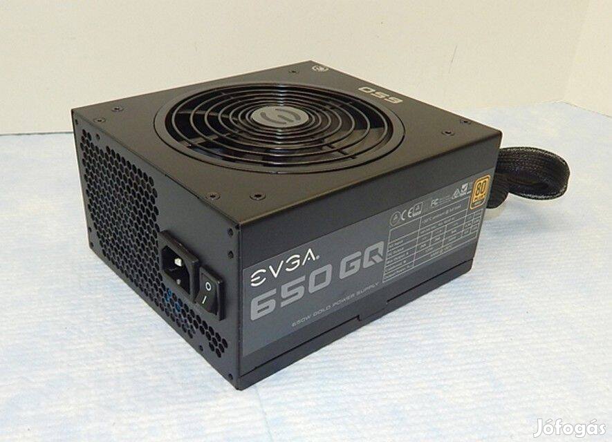 Evga 650 W GQ Tápegység 80+ plus GOLD