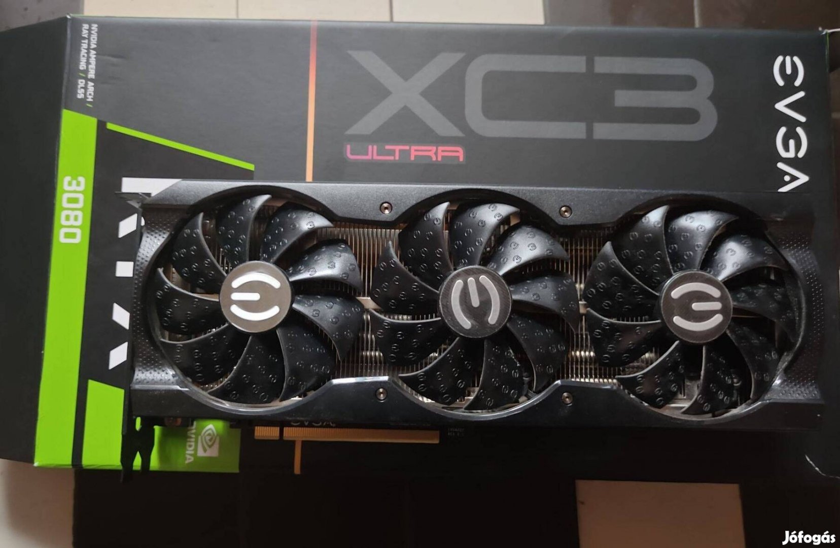 Evga Geforce Rtx 3080 XC3 Ultra -10GB- dobozos, szép állapot