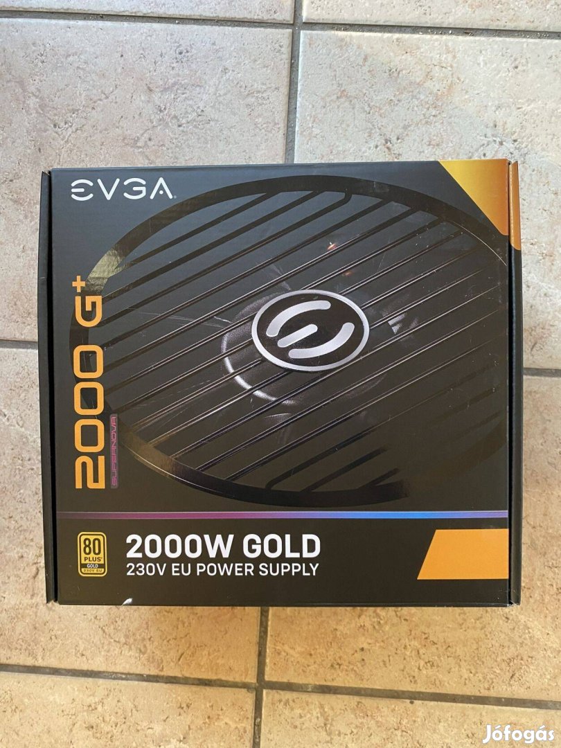 Evga Super Nova 2000W Gold tápegység eladó, 8 év garival