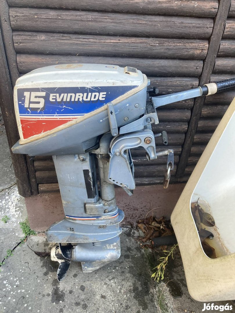 Evinrude15 csónakmotor,csónak motor hajómotor eladó