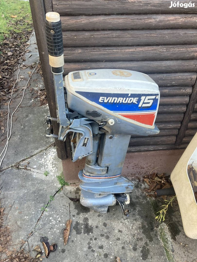 Evinrude 15 Csónakmotor csónak motor hajómotor eladó.