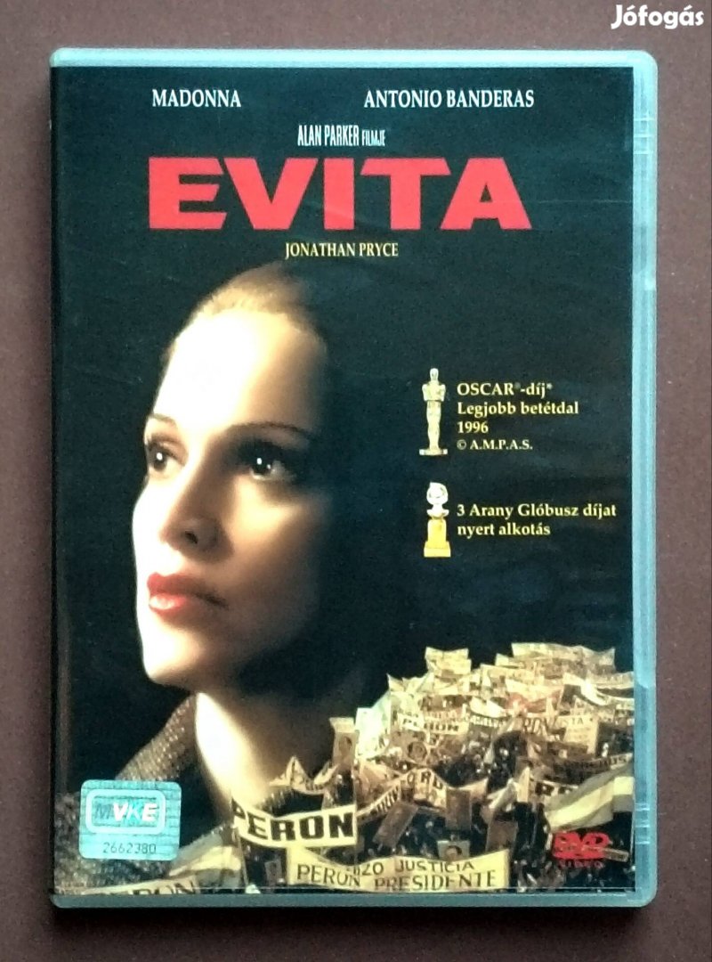 Evita Madonna DVD