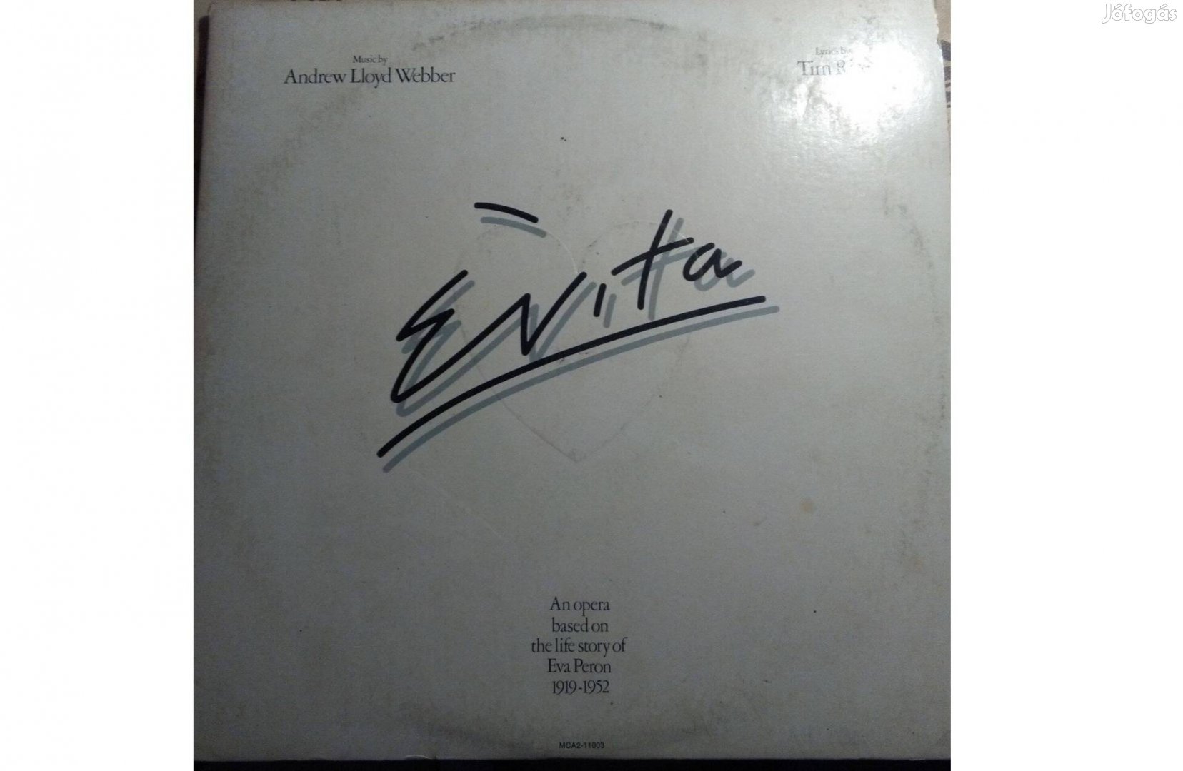 Evita dupla LP hanglemez album eladó