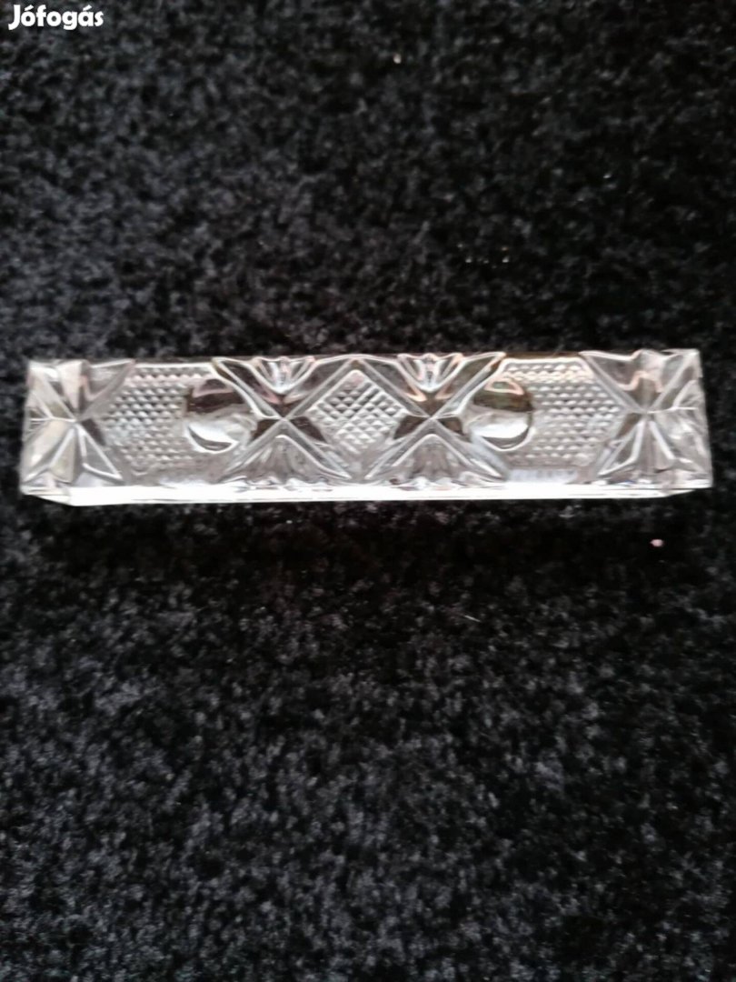 Evőeszköz támasztó üvegkristály 1 db