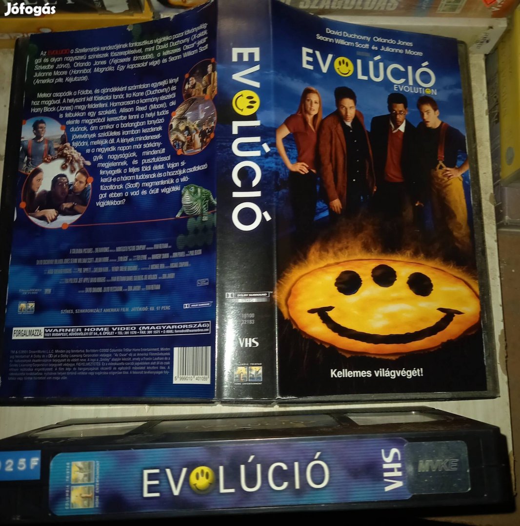 Evolució - sci-fi vhs- David Duchovny