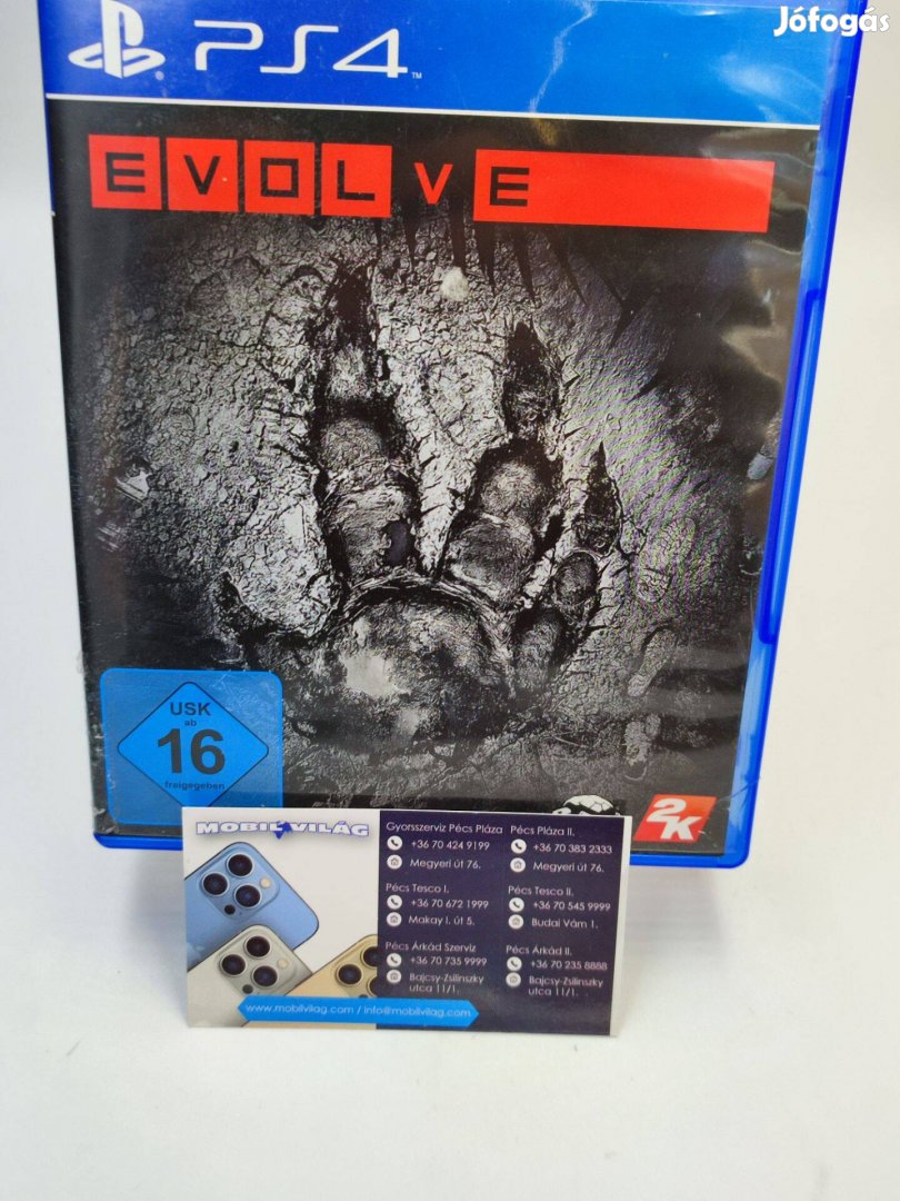 Evolve PS4 Garanciával #konzl0052