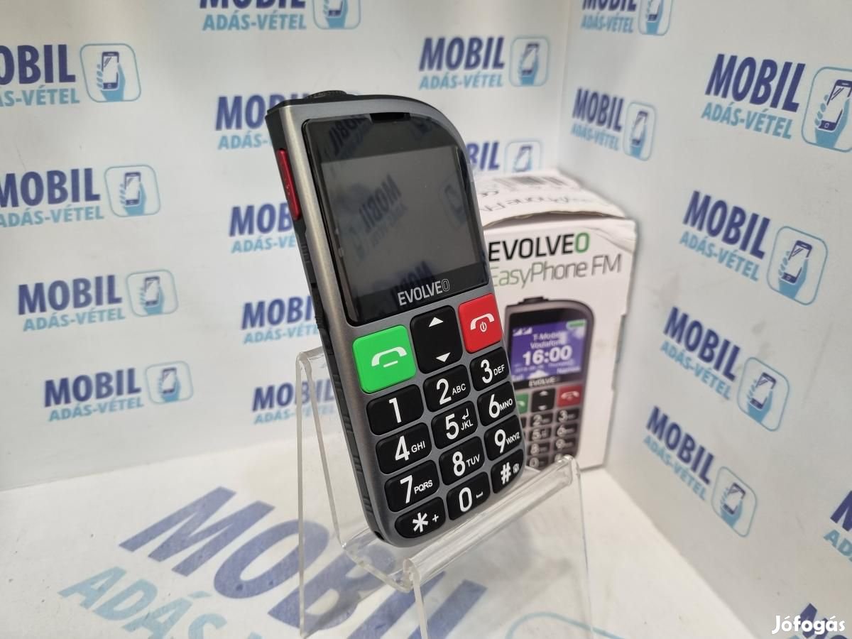 Evolveo EasyPhone FM Dual Sim, 12 hó garancia