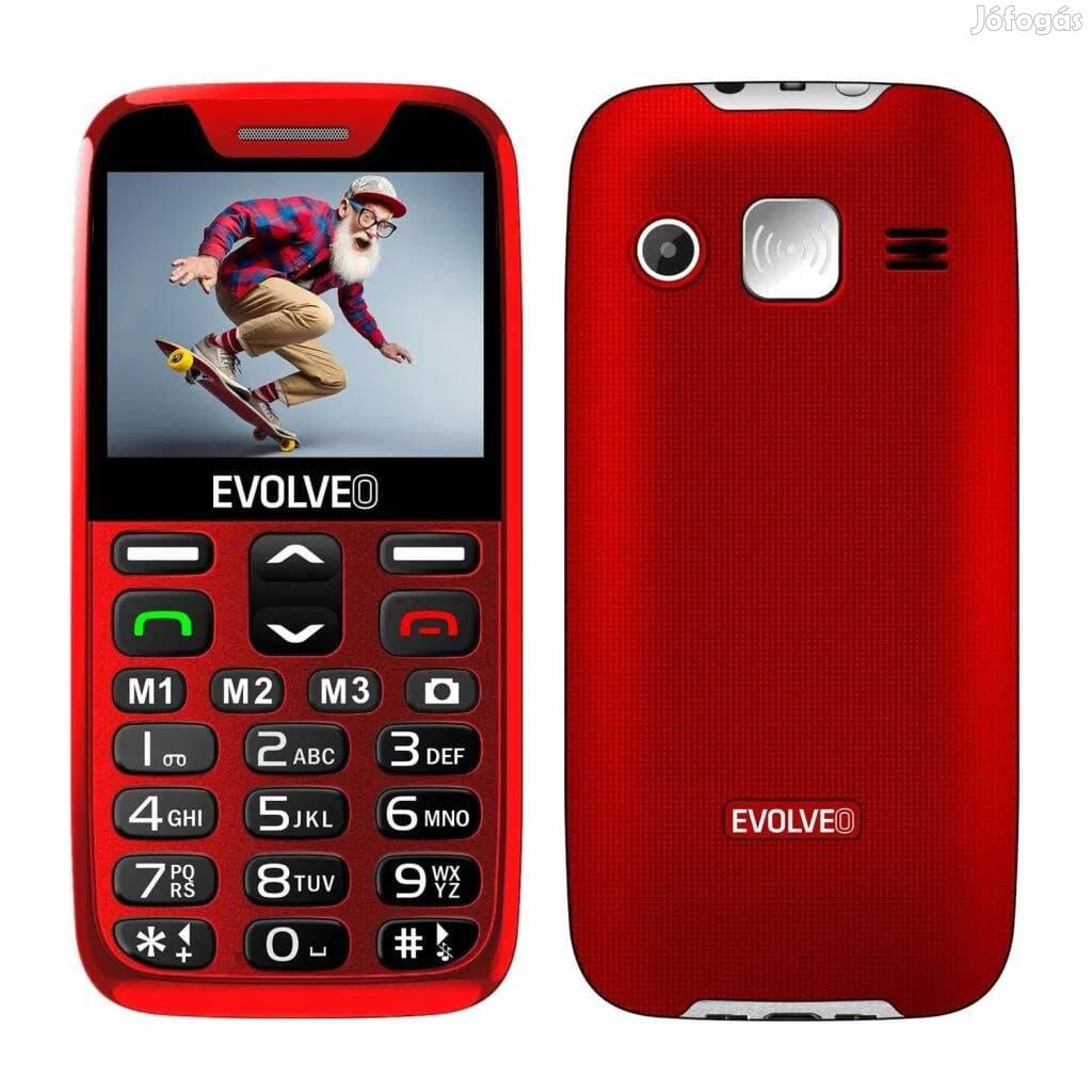 Evolveo Easyphone  - Szín: Piros