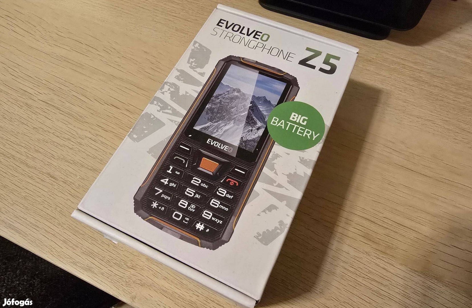 Evolveo Strongphone Z5 új ütésálló mobiltelefon nagyon hosszú üzemidő!