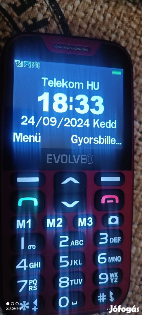 Evolveo ep-600 xdr öregtelefon. Mint az új. Független. Posta 