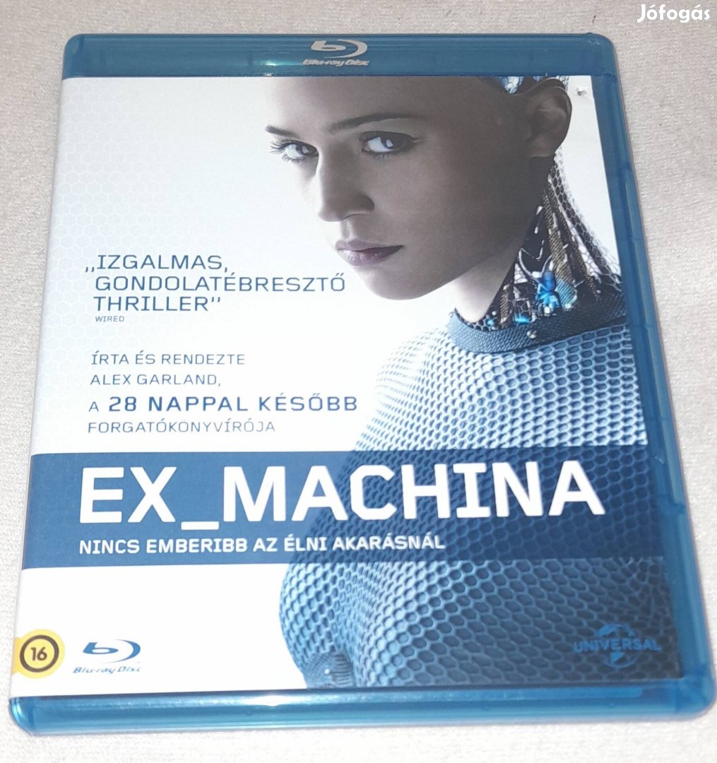 Ex machina Magyar Szinkronos Blu-ray Film 