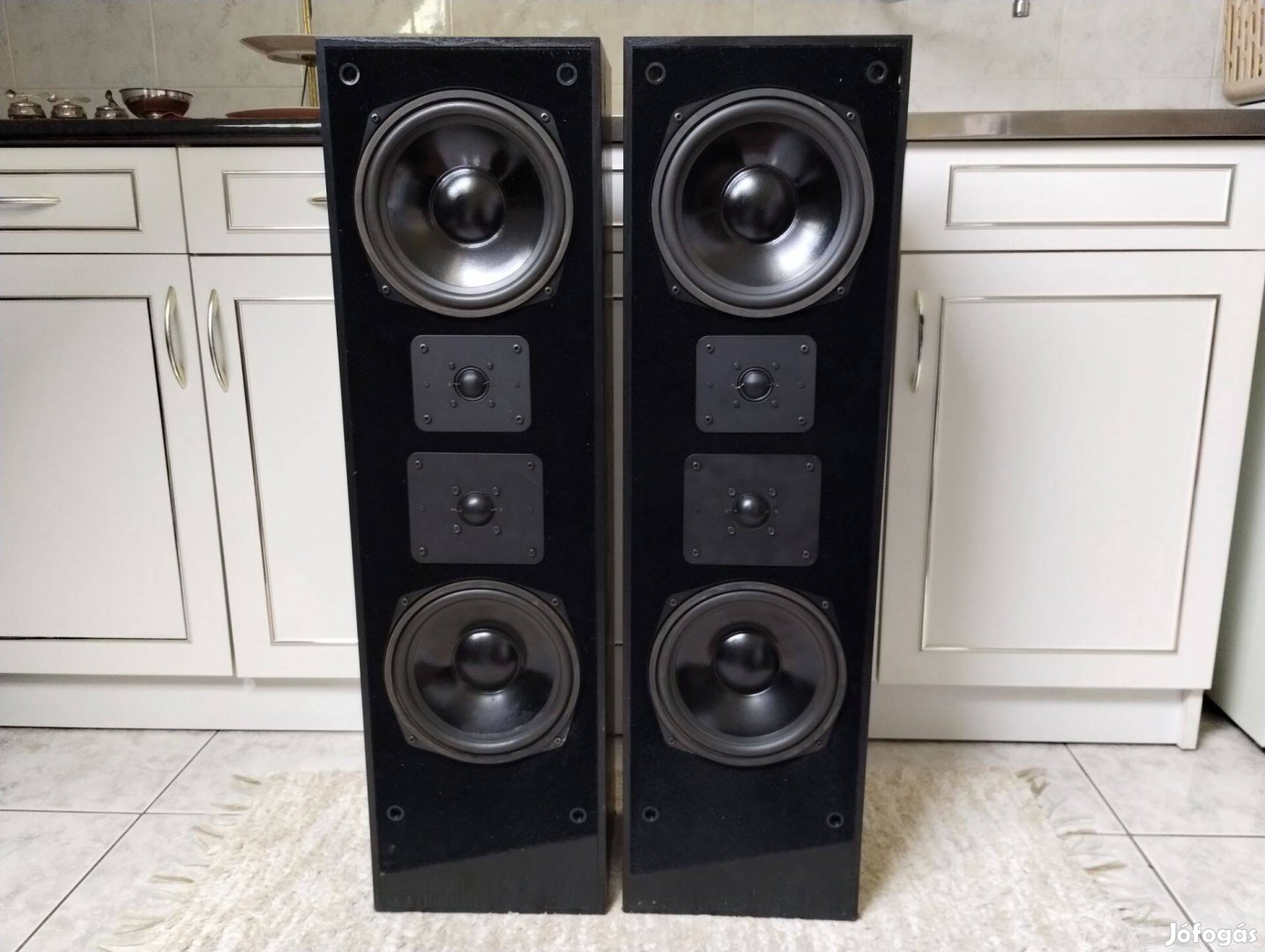 Exa 3 német hangfalpár dupla 20cm-es mélysugárzókkal