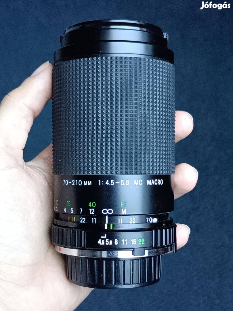 Exakta 70-210mm 14.5-5.6 Minolta MC zoom objektív
