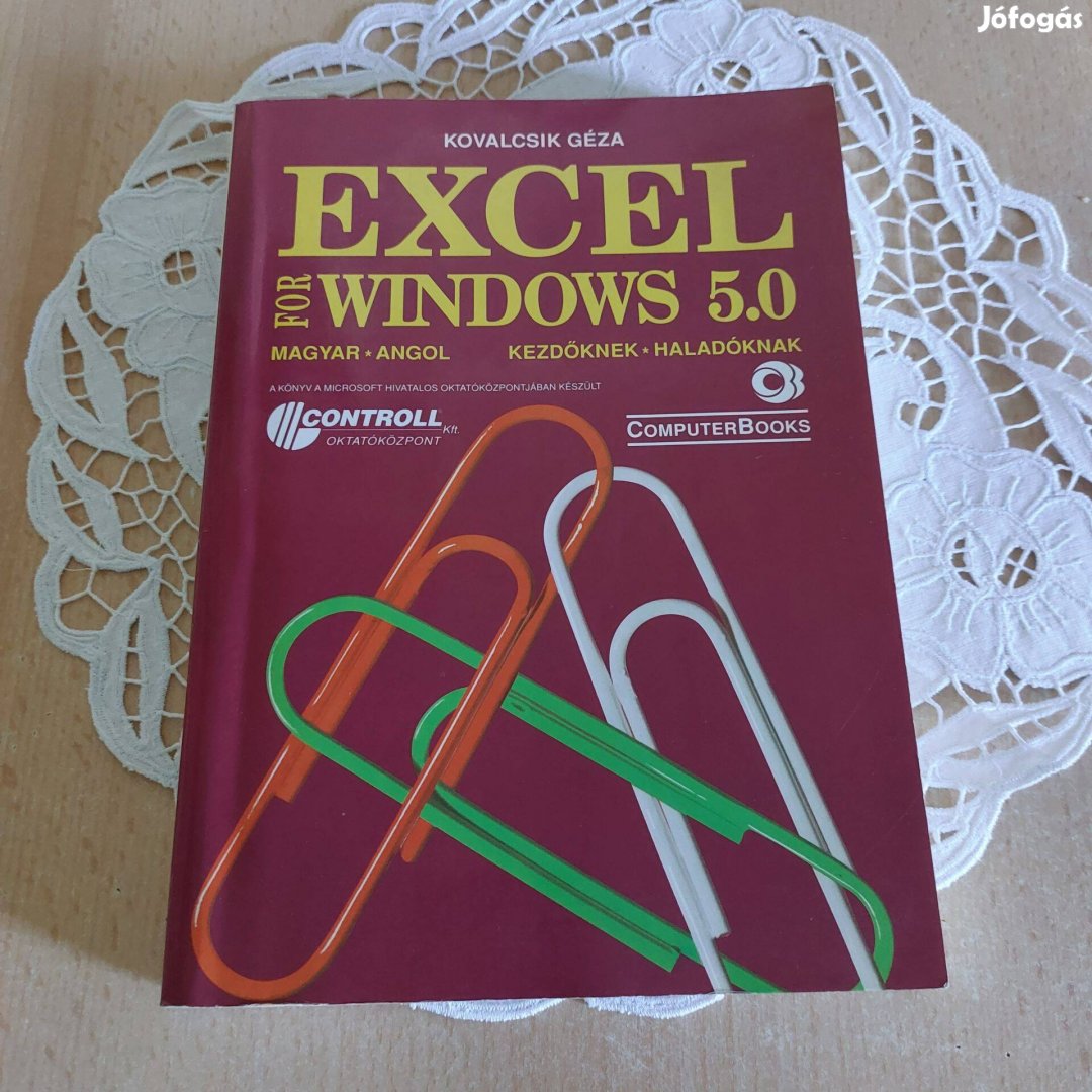 Excel for windows 5.0 (pimaszkodók kerüljenek!!!)