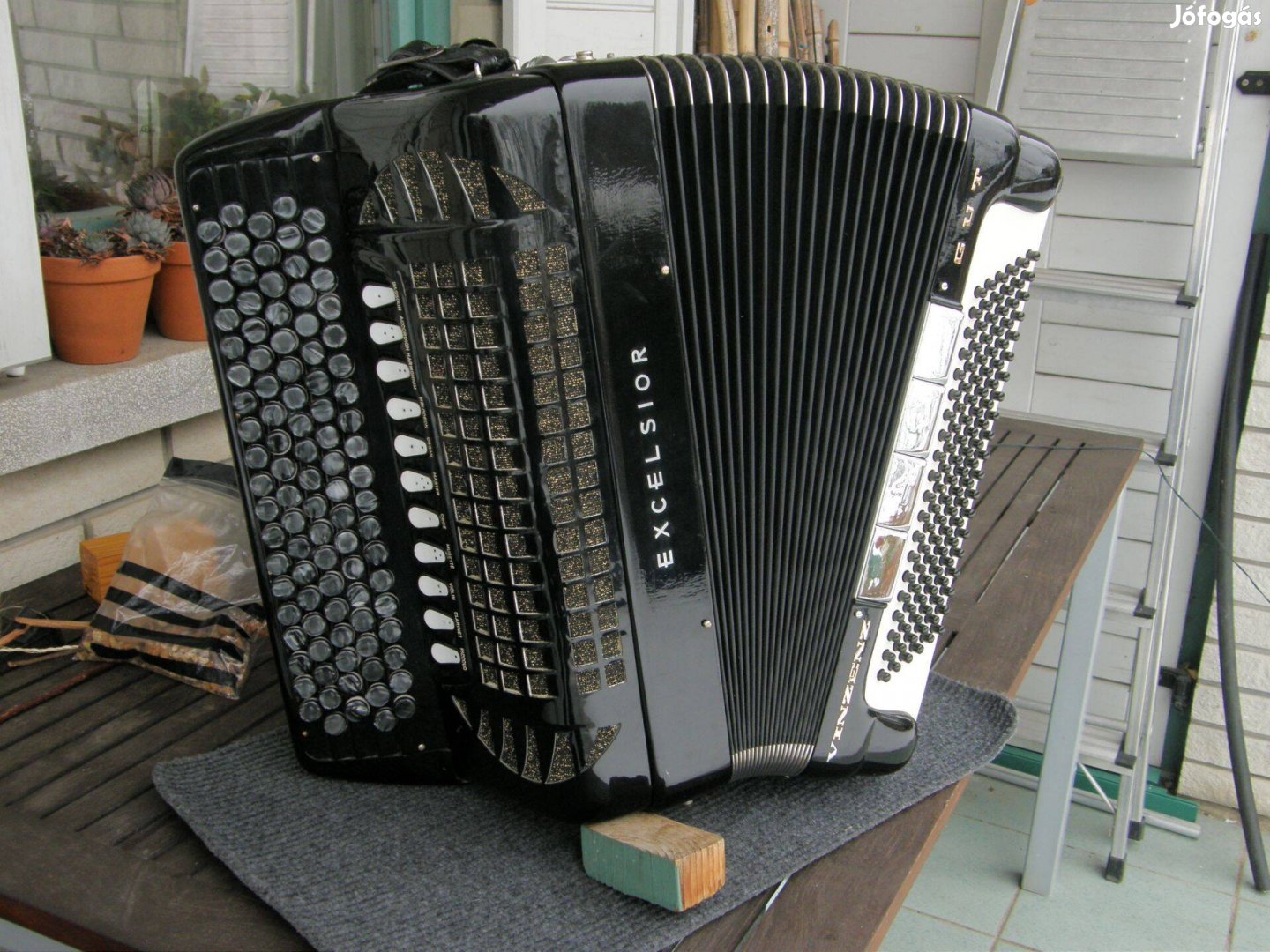 Excelsior profi cassottos 120 bassz. harmonika tangóharmonik