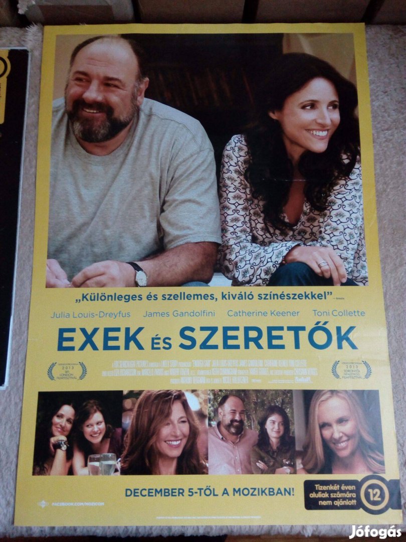 Exek és szeretők (eredeti cím: Enough said) mozi-plakát eladó!