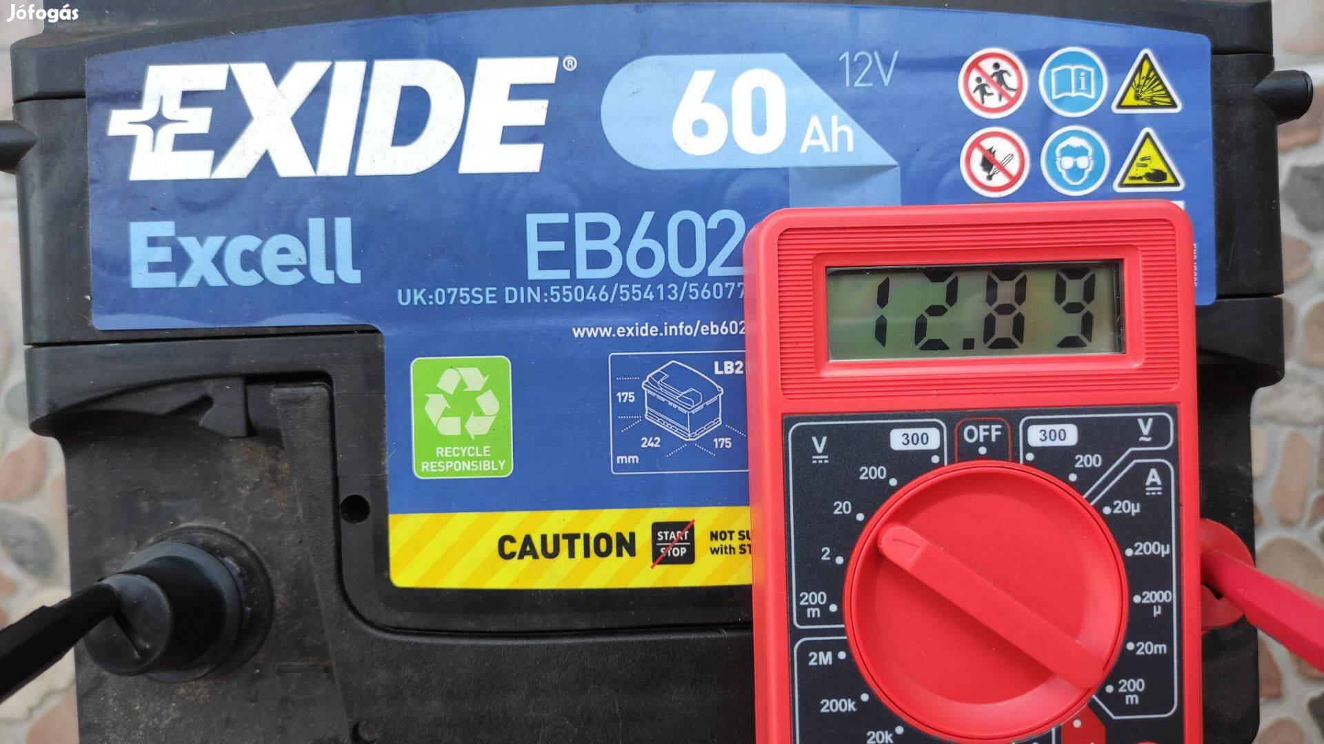 Exide Excell EB602