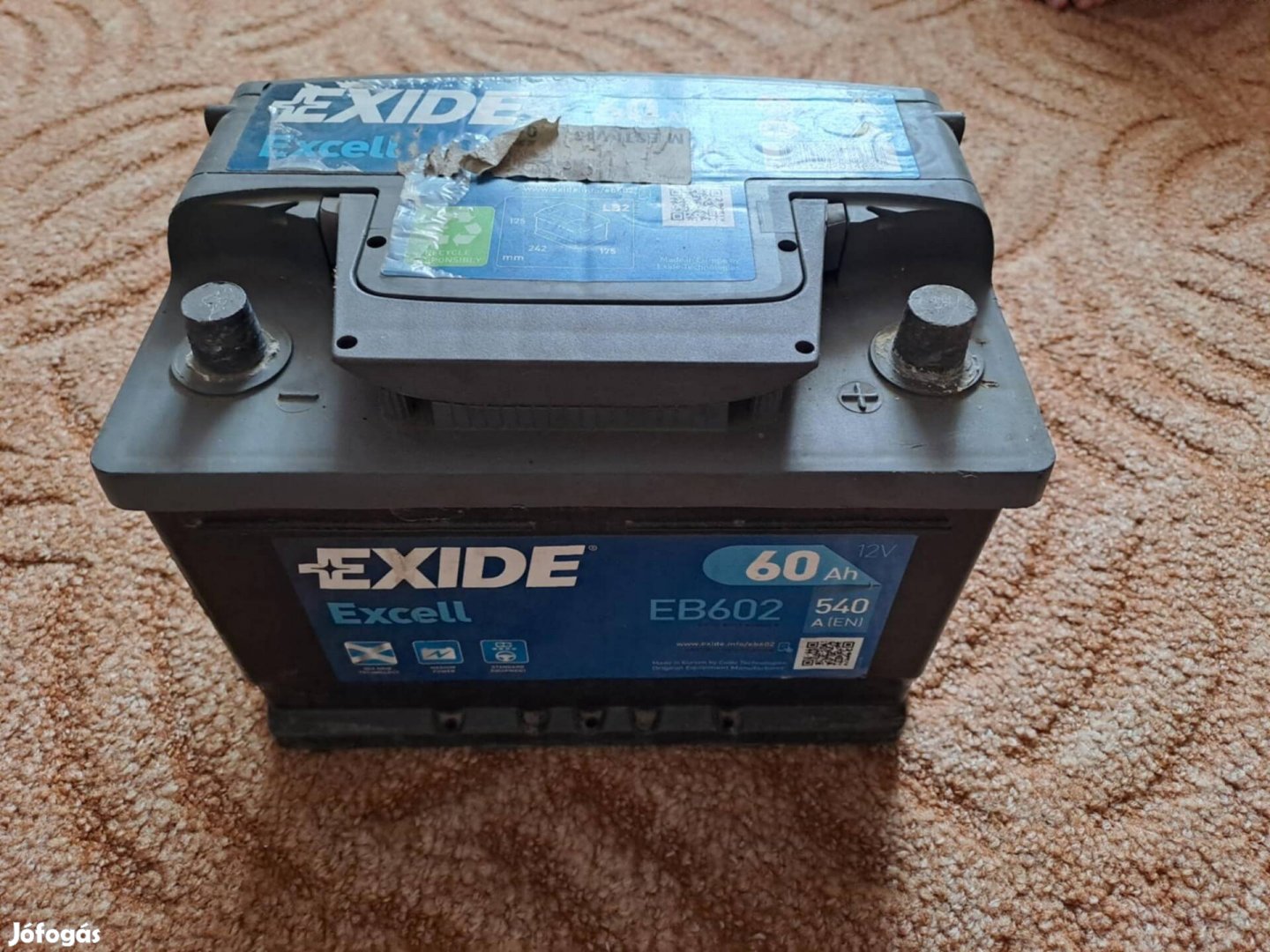 Exide akuumlátor