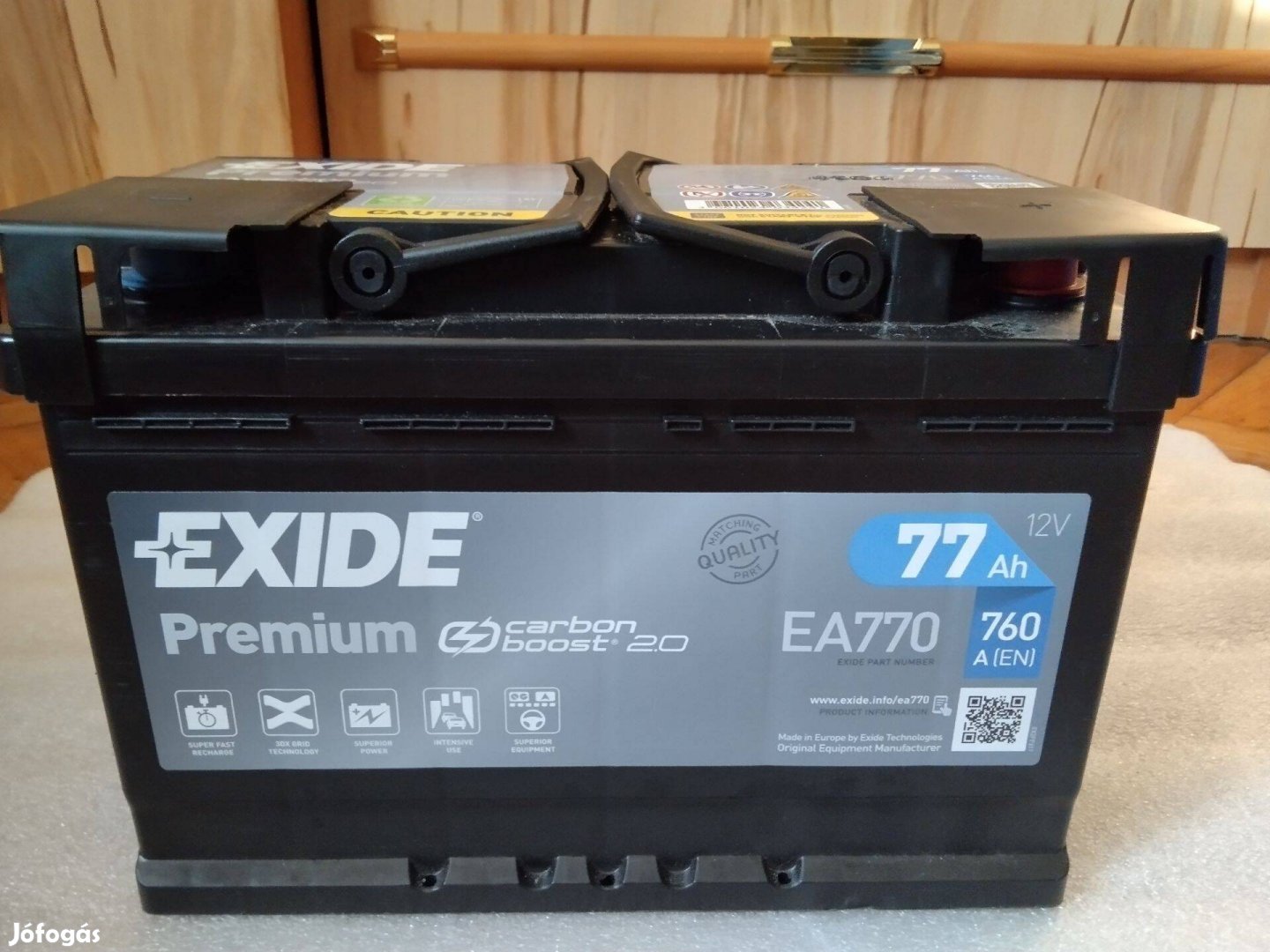 Exide premium 77 Ah akkumulátor eladó !