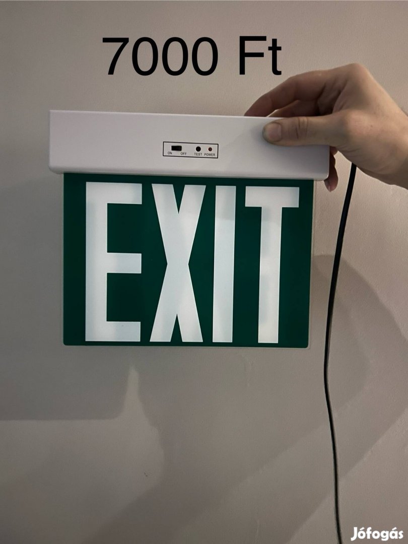 Exit világító tábla