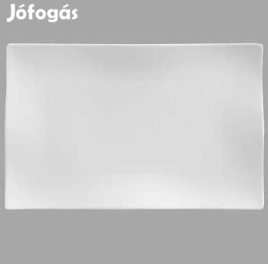 Exkluzív Hullámos frissensültes tányér 33x21cm-es (2162)