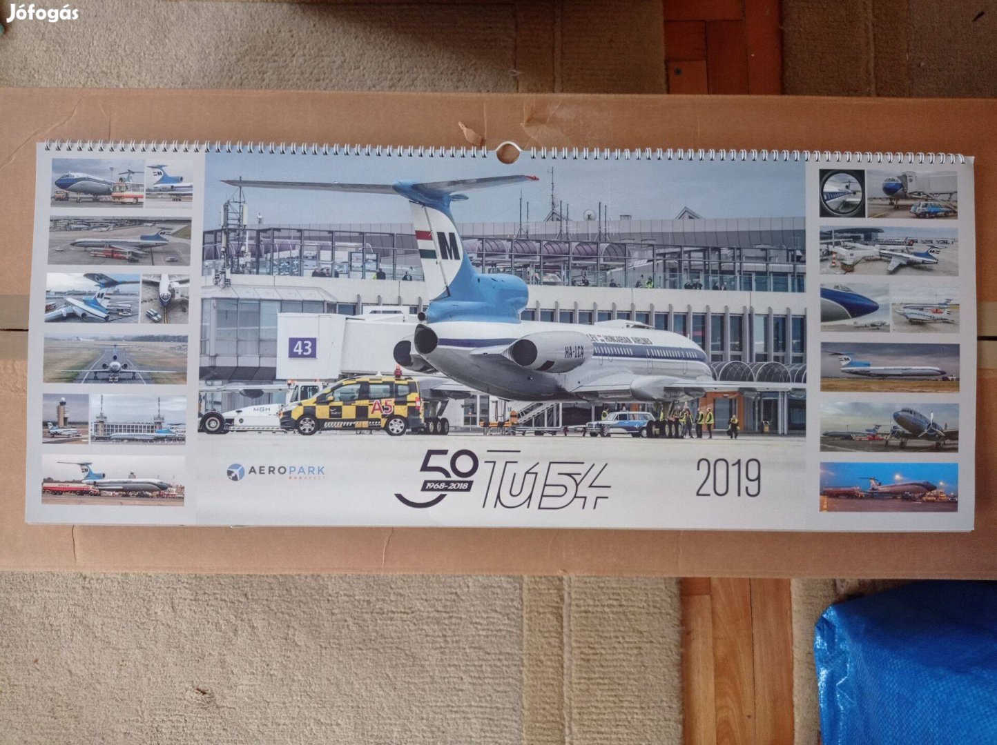 Exkluzív naptár a Malév első Tu-154-eséről + ajándék naptár!