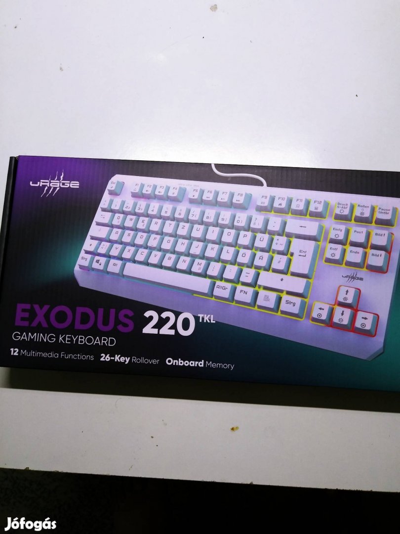 Exodus 220 billentyűzet gamer keyboard