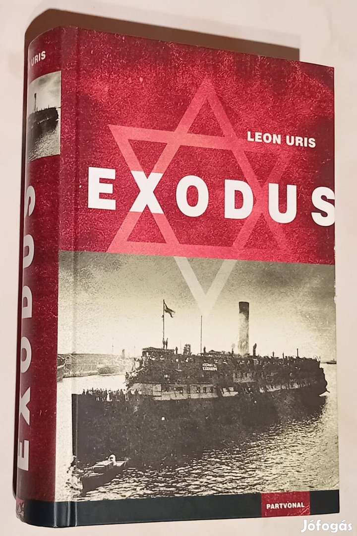 Exodus- Leon Uris Partvonal Könyvkiadó, újszerű