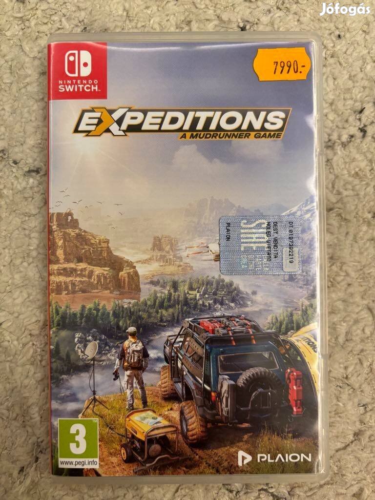 Expeditions a mudrunner game Nintendo Switch játék