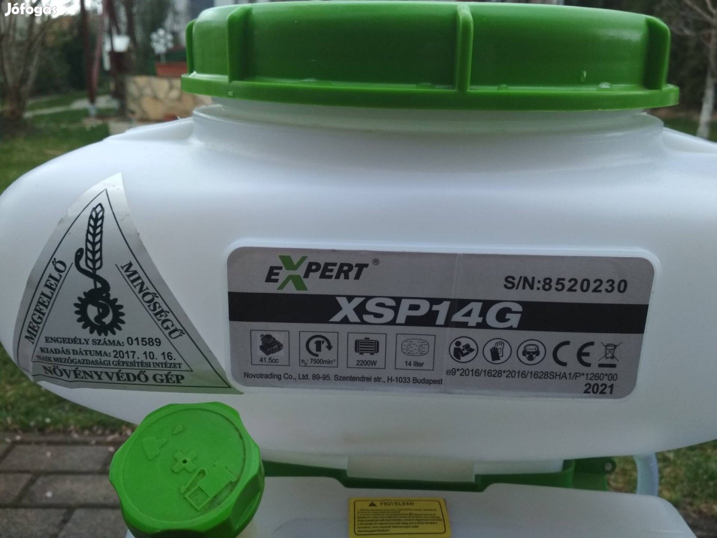 Expert Xsp14G benzines permetező