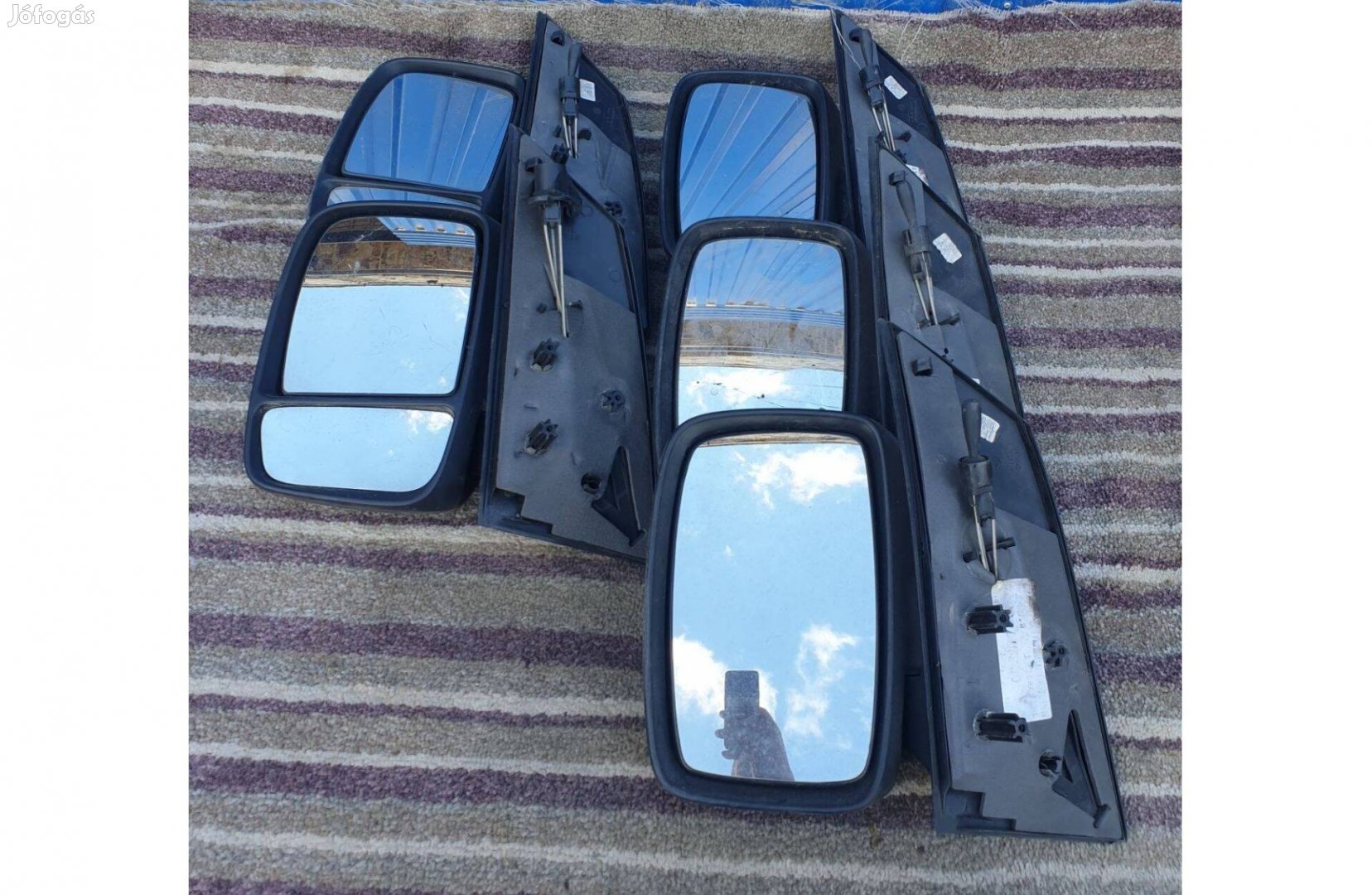 Expert, Citroen Jumpy, Scudo 07-16 gyári bal visszapillantó tükör