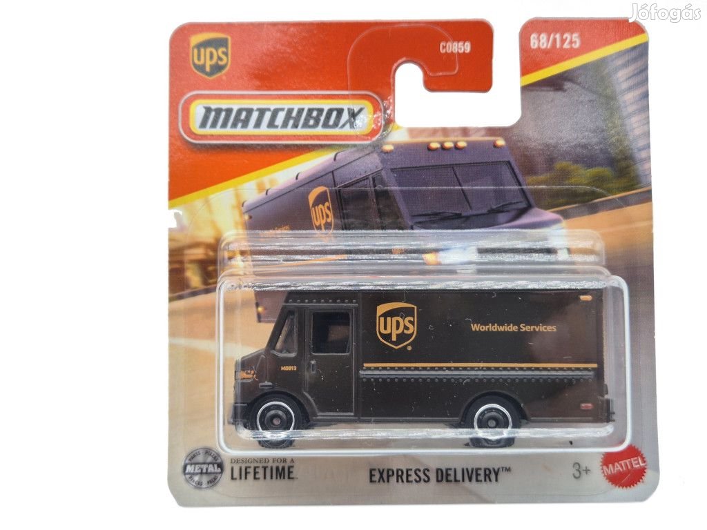 Express Delivery UPS - 68/125 - bliszteres -  Matchbox - 1:64