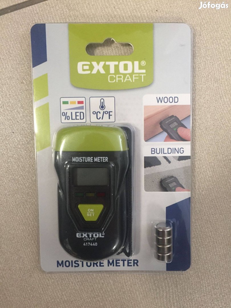 Extol Craft 417440 Anyagnedvesség mérő fához és építőanyagho