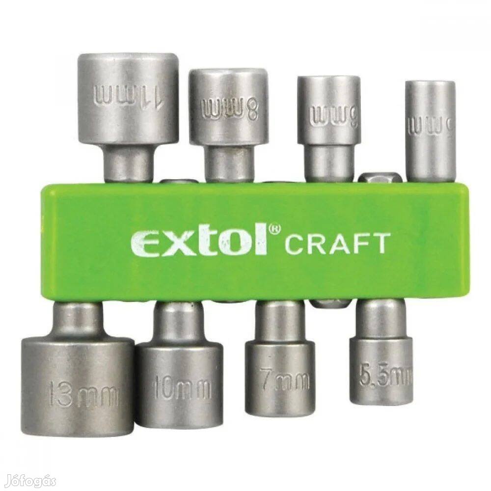 Extol Craft 8 részes behajtó készlet