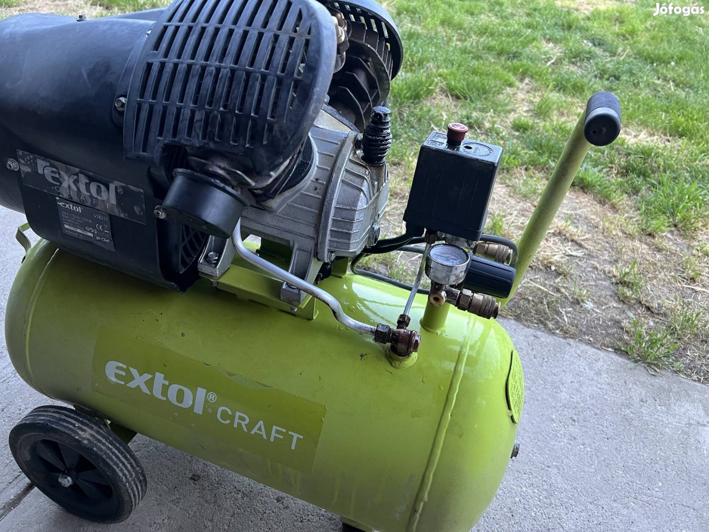 Extol craft kéthengeres kompresszor 50L 2200watt 