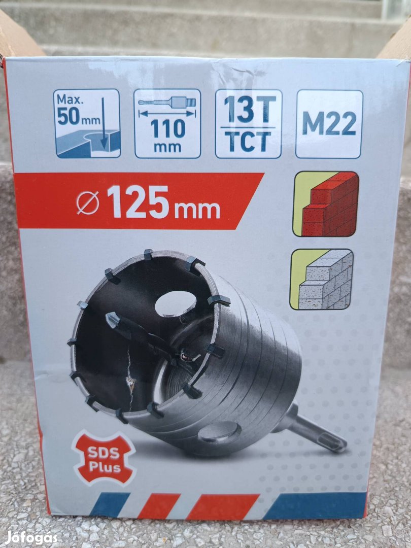 Extool körkivágó 125 mm